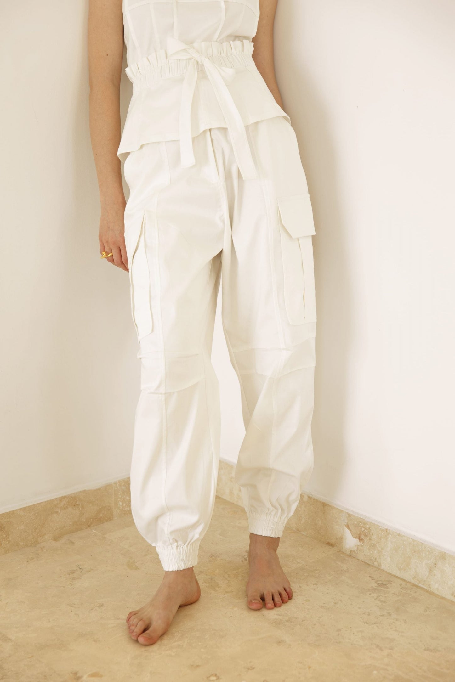 ORNELLA PANTS  WHITE