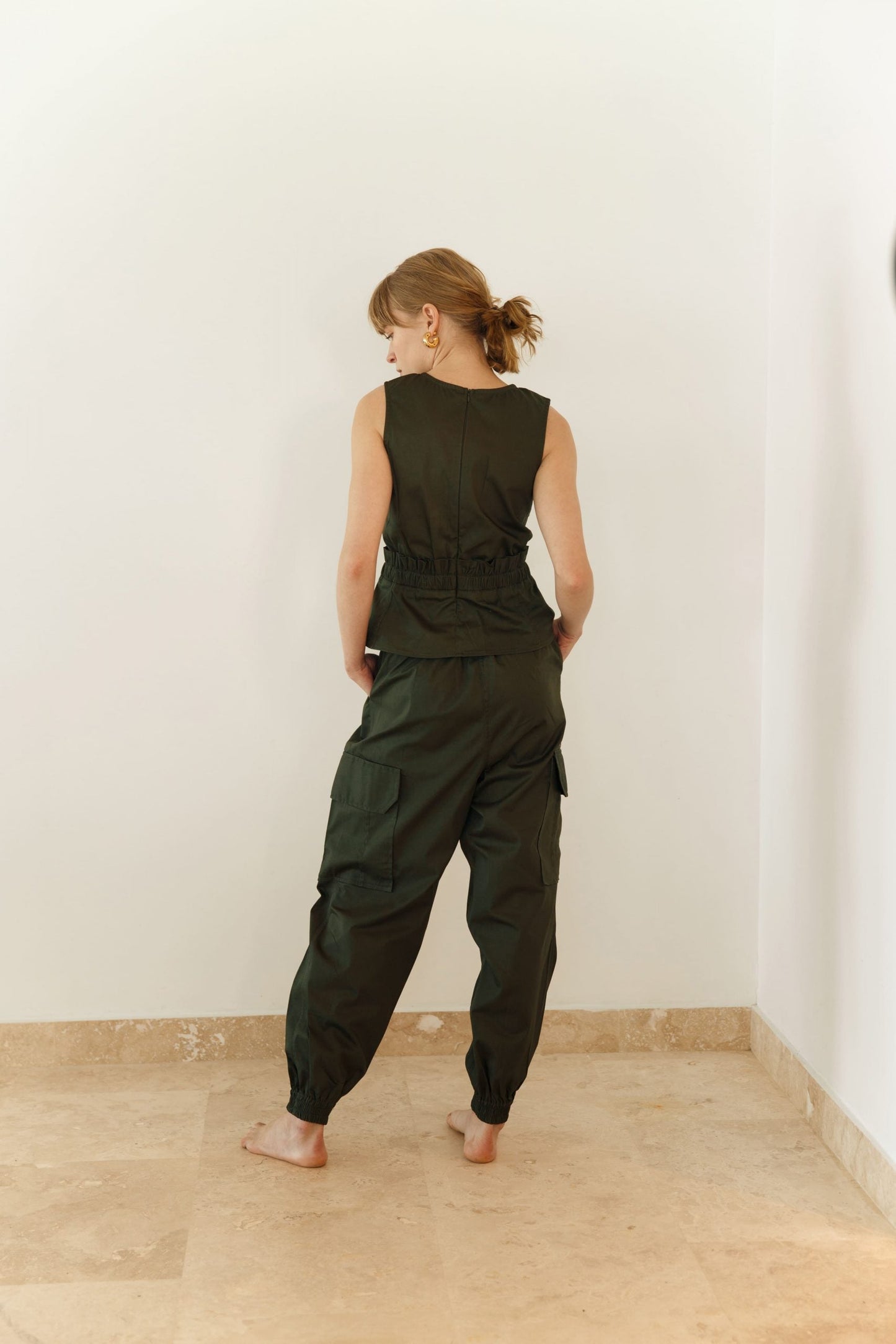 ORNELLA PANTS GREEN