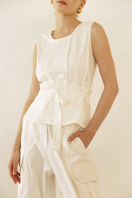 SIMONA BLOUSE WHITE