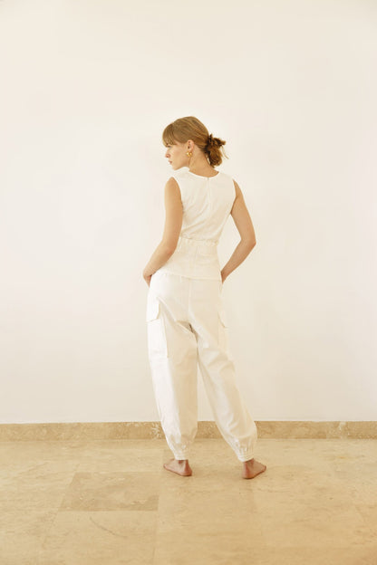 SIMONA BLOUSE WHITE