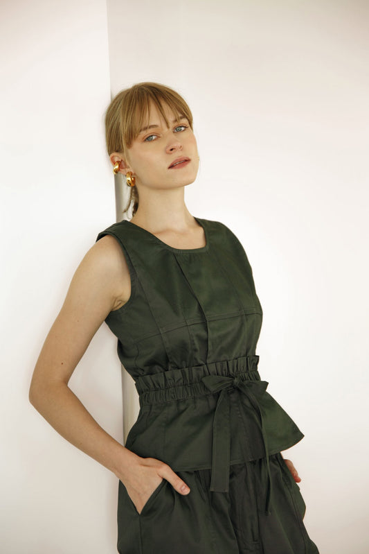 SIMONA BLOUSE GREEN