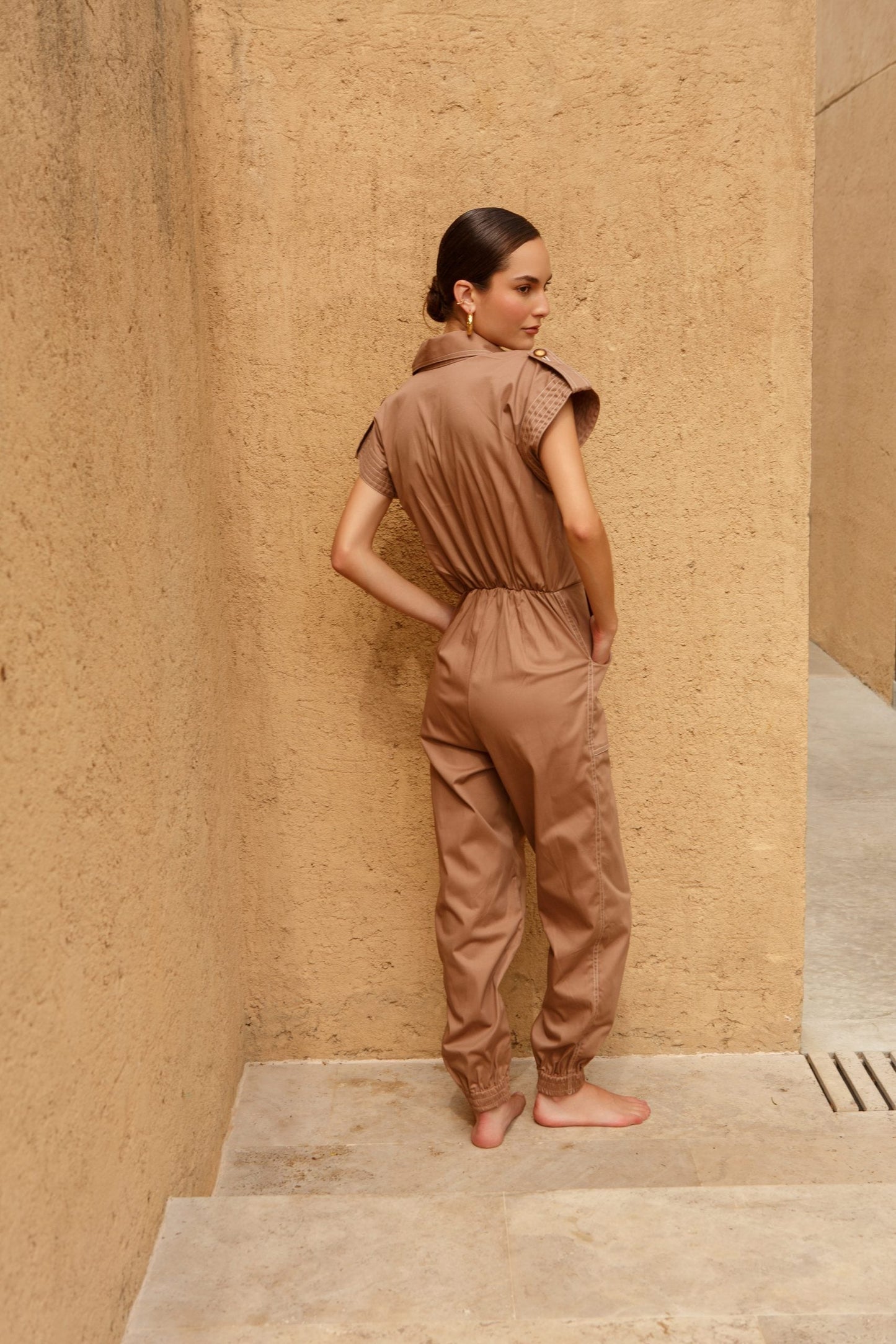 NADIA JUMPSUIT CAMEL